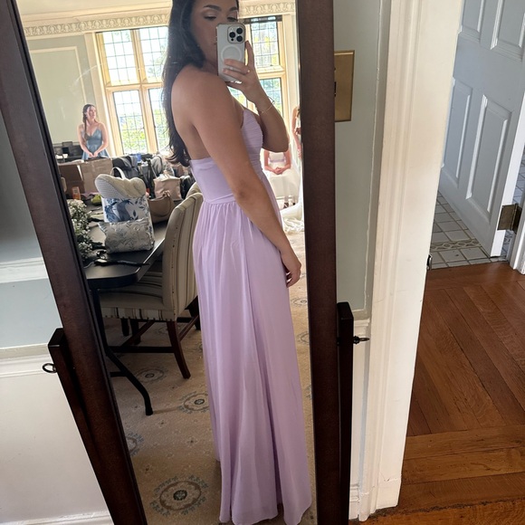 Lulus delightful memories lavender maxi dress - Picture 4 of 4